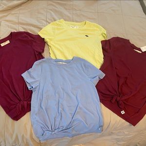 Abercrombie kids shirt bundle